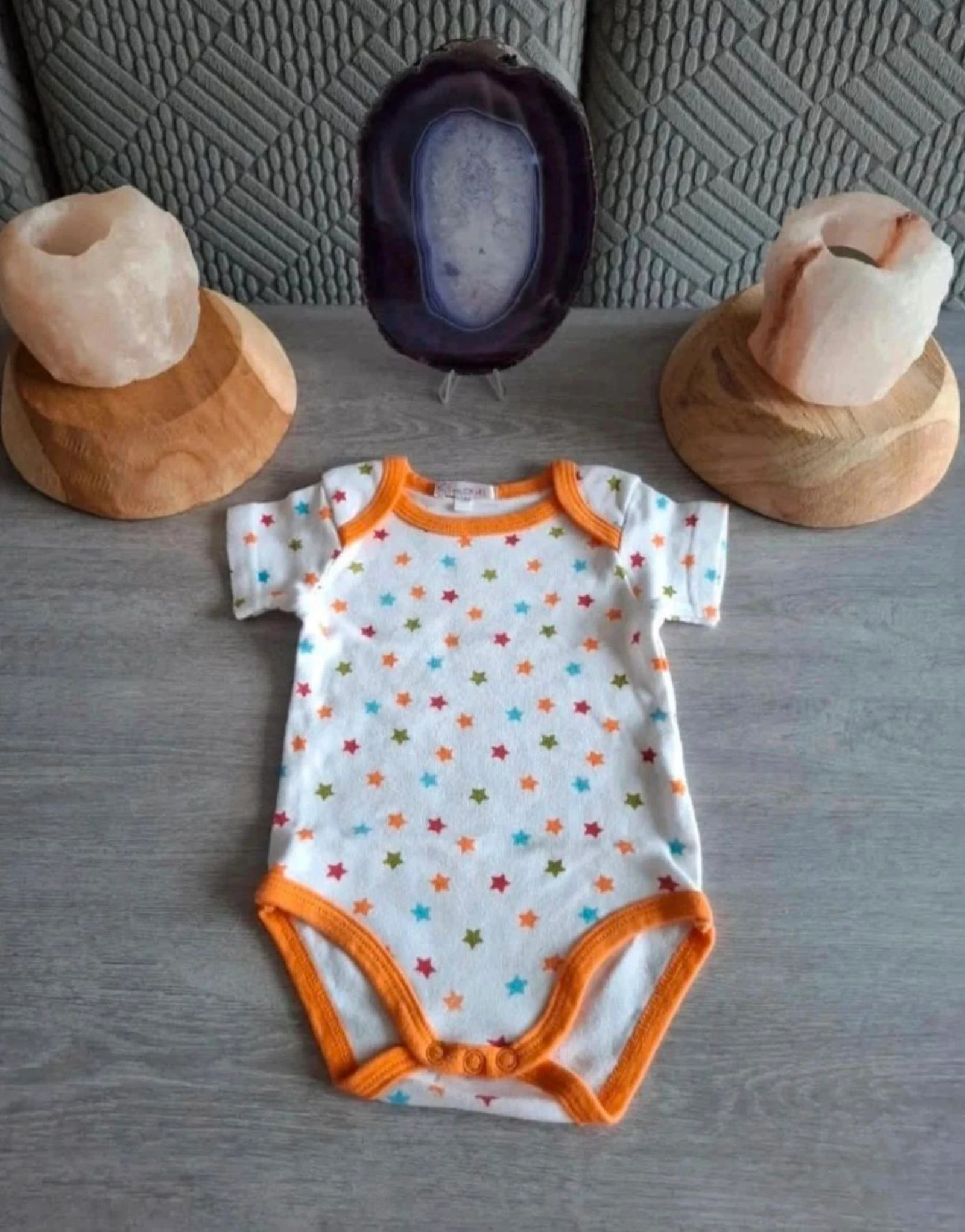 Set van 3 bodies maat 12 maanden - Uitstekende staat – photo 3